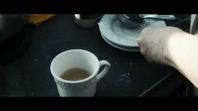 You'd better drink thisSoon you won't be able to swallow and then you'll be totally buggered - Minority Report