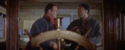 You better get below
and see they just lock that captain up. - Blood Alley