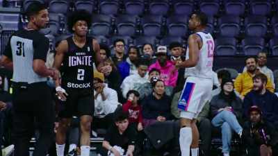 You better get out that hedge.
You better get out that hedge, coach. - Destination NBA: A G League Odyssey
