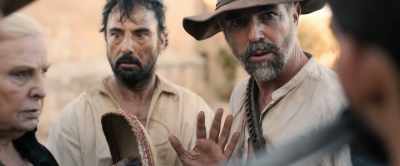 - You better start
talking, boy, 'cause I'm - Gunfight at Dry River