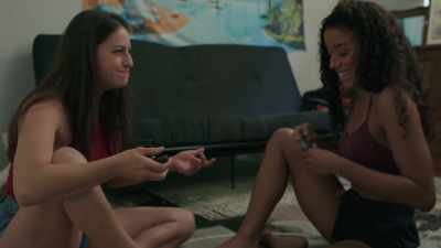 - You bitch! (both laughing) - The Cheerleader Sleepover Slaughter