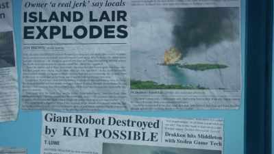 You blew up my private island,
and now, - Kim Possible