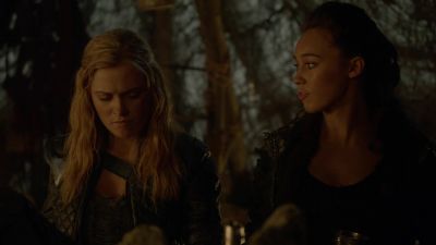 You were born
for this, Clarke. - The 100
