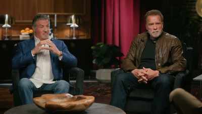 You both had really
tough upbringings, both of you. - Arnold & Sly: Rivals, Friends, Icons