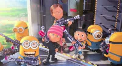 You brought the girlsYesOhWas that wrong - Despicable Me 2