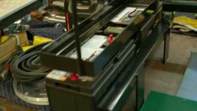 You build the rack,
put your batteries
on each side, - Shorty's Dream Shop