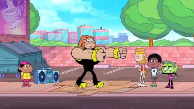 You call that dancing, bro?
Watch this! - Teen Titans Go!