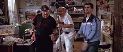 You call that Yankee dancing No no that's like Devil Ray dancing okay - Fever Pitch