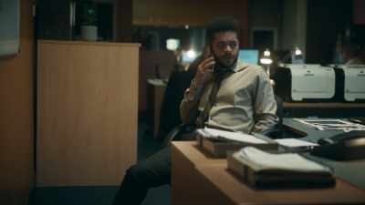 You calling from the office?
Sounding a bit judgmental there. - Vigil