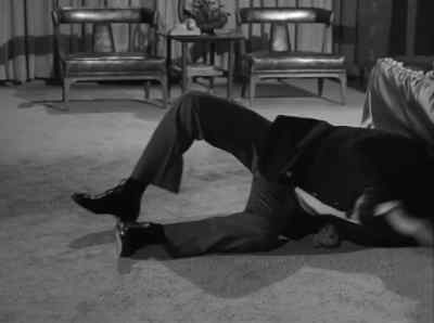-You calling the cops?
-Yes but first I’m calling my client. - Alfred Hitchcock Presents