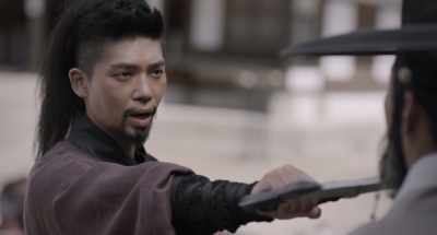 You came to meet
the emperor's envoy armed, - The Swordsman