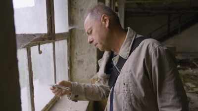 You can almost imagine him
standing here at the window,
drinking a coffee. - Mysteries of the Abandoned