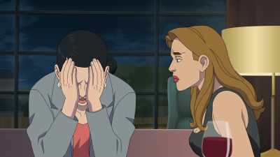 You can be sad
and angry at the same time. - Invincible
