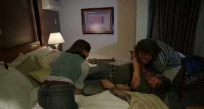 You can be the big spoon.
Come on, let's go. - The Journey Is the Destination