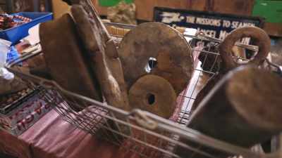 YOU CAN CALL IT THE RESEARCH
AND DEVELOPMENT FACILITY - Lost Relics of the Knights Templar