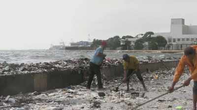     You can do cleanups, and
  the problem will not go away. - The Story of Plastic