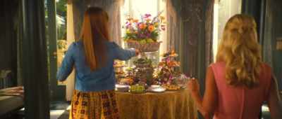 - You can do orchids, I'll do grapes.
- Be my honor. - Palm Royale