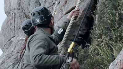 You can do this. Come on, number
seven, get strength and go for it. - Celebrity SAS: Who Dares Wins