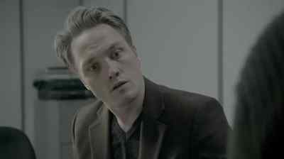 You can quote anonymous sources.
Add that he doesn't speak Danish. - The Bridge