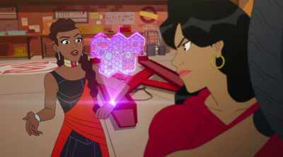You can fly yet your bike cannot - Marvel Rising: Operation Shuri