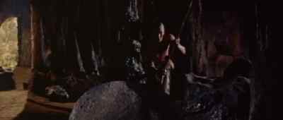 You can get ready now.
He's coming closer. - Many Rivers to Cross