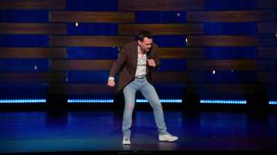 You can get the bin by one handle, - Jim Jefferies: High n' Dry