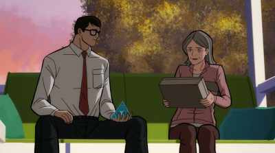 You can go anywhere, - Superman: Man of Tomorrow
