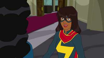 You can hang with mine
whenever you want, - Marvel Rising: Playing with Fire