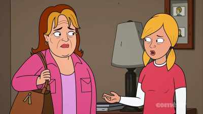 - You can have my kid.
- I suppose we could share. - Corner Gas Animated
