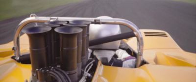 You can hear those cars, - McLaren