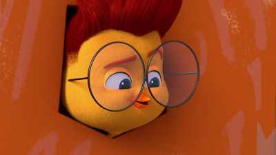 You can hide in Captain Tully's doghouse
while we catch this so-called ghost. - The Chicken Squad