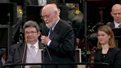 You can imagine a composer's
delicate vanity, being able and satisfied - John Williams: Live in Vienna