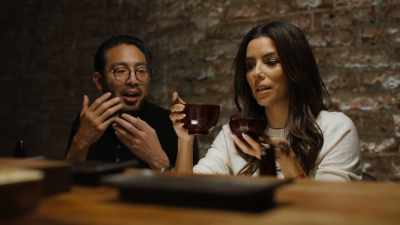 You can, like--
and it's very aromatic. - Eva Longoria: Searching for Mexico