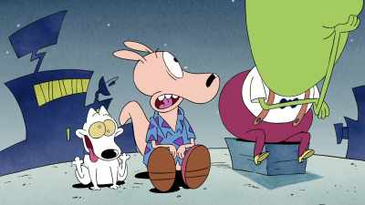 You can live
without the old job, - Rocko's Modern Life: Static Cling