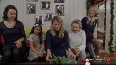 You can open your eyes. - Entertaining Christmas
