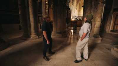 YOU CAN PROBABLY IMAGINE
THE PILGRIMS COMING HERE - Lost Relics of the Knights Templar