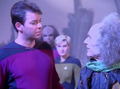 You can put the supplies on the pad. - Star Trek: The Next Generation