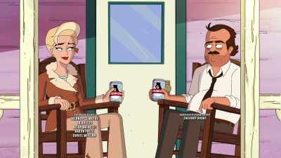 You can really smell
the power station tonight? - Grimsburg