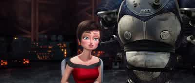 You can scream all you wish Miss RitchiI'm afraid no one can hear youWh Why isn't she screamingMiss Ritchi if you don't mindLike thisBut that's that's a poor Iady screamHe's a Iittle better - Megamind