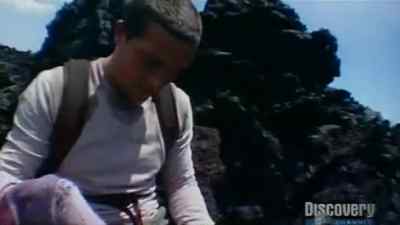 You can see how this is sharp. - Man vs. Wild