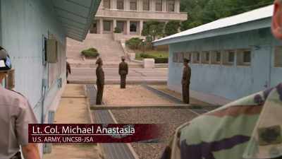 You can see on the North Korean side - Inside North Korea: Then and Now with Lisa Ling