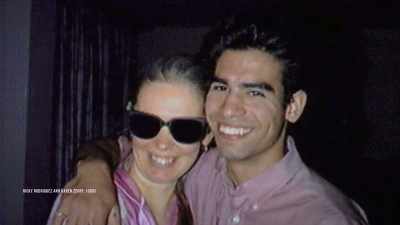 You can see him pictured
with his mum, - Children of the Cult