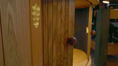 You can see his progress. He's
so open about the journey he's going - Handmade: Britain's Best Woodworker