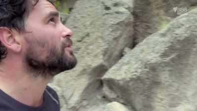 You can see these
enormous boulders here - - From Russia to Iran: Crossing Wild Frontier