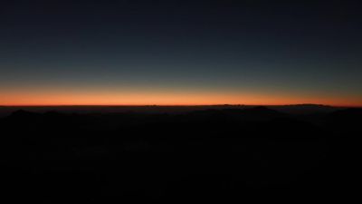   You can see while we're here,
       the sky is starting
           to lighten. - Expedition Unknown