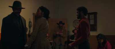 You can stay here
for the time being
until we get matters sorted - Outlaw Johnny Black
