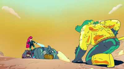 You can stay here, too. Honest! - Aquaman: King of Atlantis