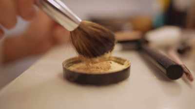 You can still use
powdered makeup products - Not So Pretty