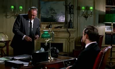 You'll get a set of background papers at the airport in a self destructor bagYou can study them during the flightI want to know what's happened to Strangways - Dr  No