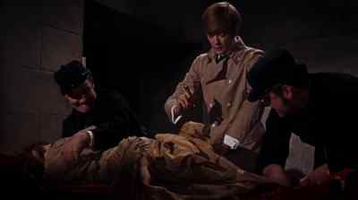 You can take the jacket off
when she's asleep. - Frankenstein Must Be Destroyed